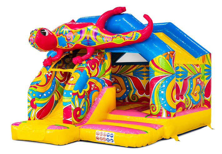 Hüpfburg Mega-Rutsche